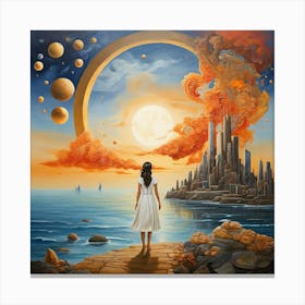 Default Title Time Of Tides Description The Painting Depicts A 3 Canvas Print