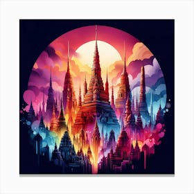 Cityscape 48 Canvas Print