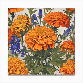 Marigolds Canvas Print