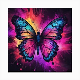 Butterfly Painting 230 Canvas Print