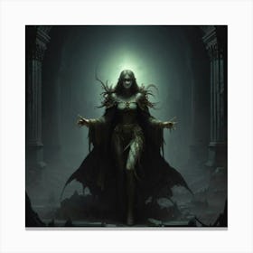 Dark Elf Canvas Print