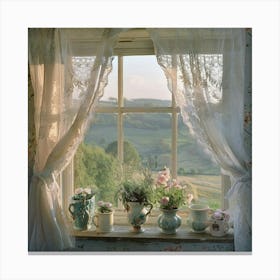 Stockcake Serene Window View 1719802764 Canvas Print
