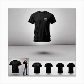 T Shirt Mockup 1 Canvas Print