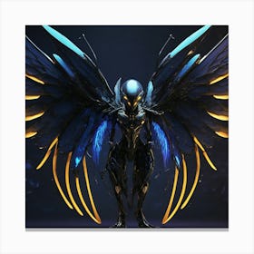 Alien Wings Canvas Print