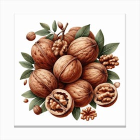 Walnut Canvas Print