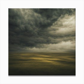 Stormy Sky Canvas Print