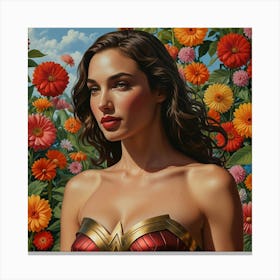 Wonder Woman 6 Canvas Print