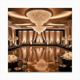 Wedding Reception 3 Canvas Print