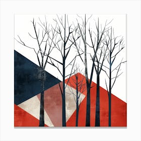 Bare Trees Canvas Print