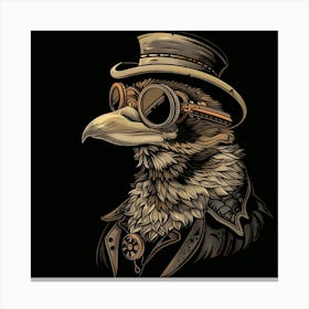 Steampunk Bird 7 Canvas Print