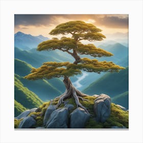 Bonsai Tree 3 Canvas Print