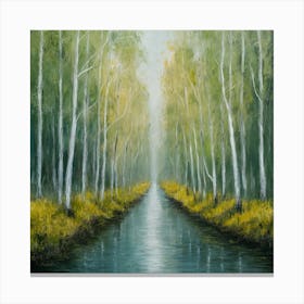 Birch Forest 12 Canvas Print