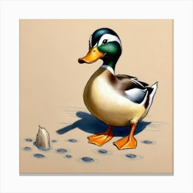 Duck! 20 Canvas Print