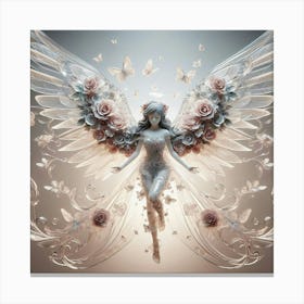 Angel With Wings 2 Canvas Print