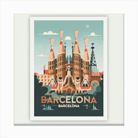 Barcelona 1 Canvas Print