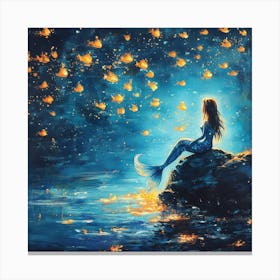 Mermaid Art 2 Canvas Print