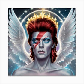 A Striking Illustration Of David Bowie As A Celest Ra0bqwyuqasv33citx9zda Xwc Nr1nts6dtt90xwb 1q Canvas Print