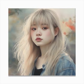 Korean Girl 1 Canvas Print