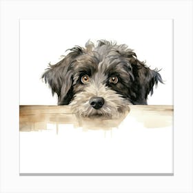 Schnauzer 30 Canvas Print