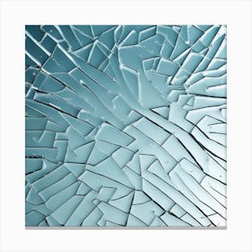 Broken Glass — Stock Photo Canvas Print