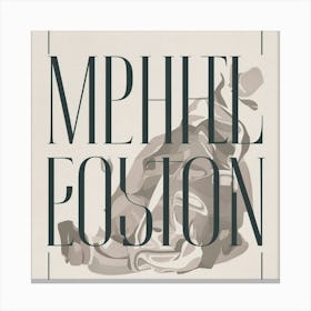 M E Oston Canvas Print