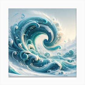 Ocean Wave Canvas Print