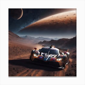 Moon Race 1 Canvas Print