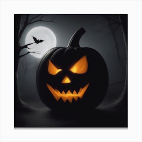 Halloween Pumpkin Canvas Print