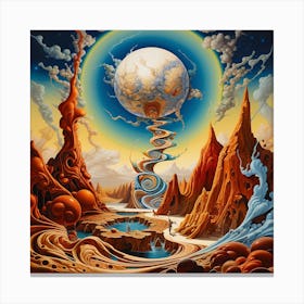 'Spirit Of The Universe' Canvas Print