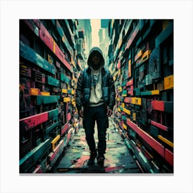 Street Art Canvas Print