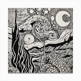 Starry Night 40 Canvas Print