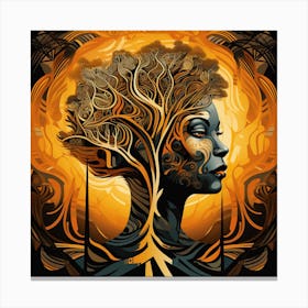 Tree Of Life 29 Canvas Print