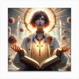 Book Of The Dead Canvas Print