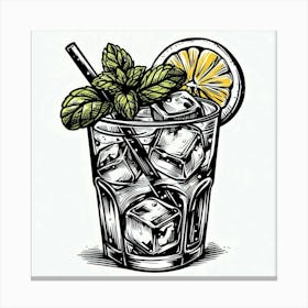 Beverage 6 Canvas Print