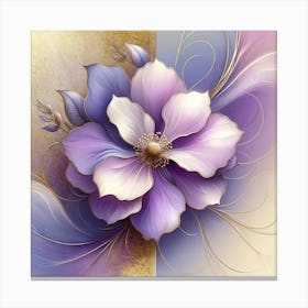 Purple Flower 2 Canvas Print
