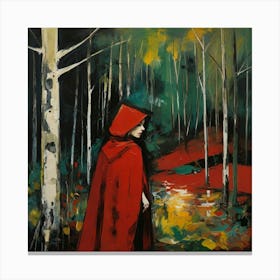 Red Riding Hood 2 Canvas Print