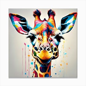 Giraffe Canvas Print