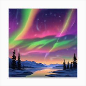 Aurora Borealis 195 Canvas Print