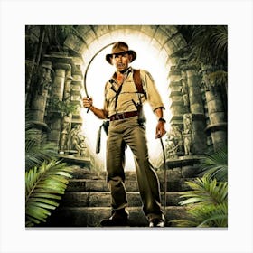 Indiana Jones 2 Canvas Print