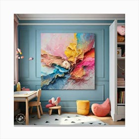 Abstract Painting 3 Canvas Print