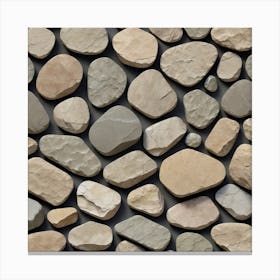 Stone Wall 59 Canvas Print