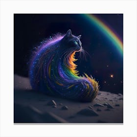 Cat Galaxy (129) Canvas Print