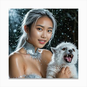 Sweetheart Frost Beast Master 3 Canvas Print
