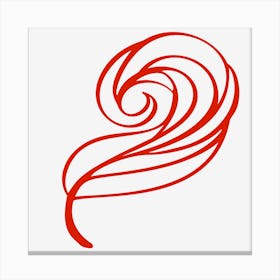 Spiral Swirl Canvas Print