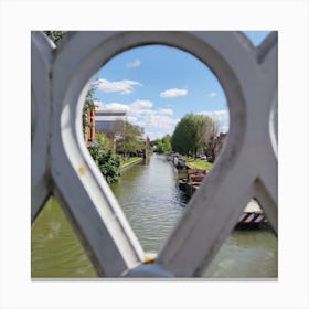 View Of The River Thames In Oxford Canvas Print