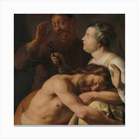 Death Of Jesus - Adorned Art Print Canvas Print