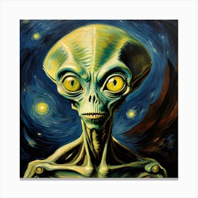 Alien 47 Canvas Print