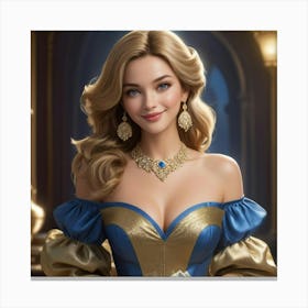 Beauty And The Beast 27 Canvas Print