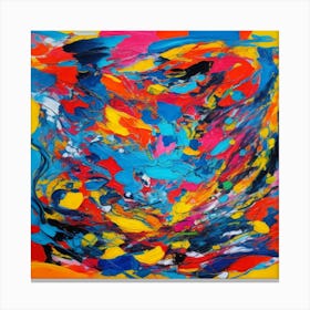 Abstract Painting 6 Canvas Print