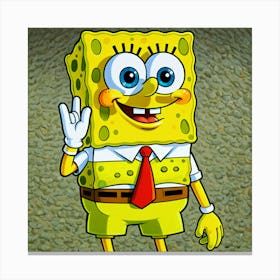 Spongebob Squarepants Canvas Print